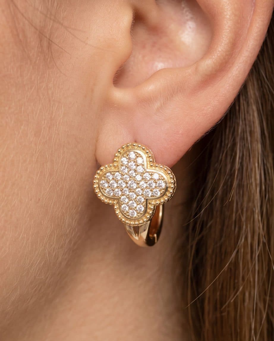 Aura Clover Earrings