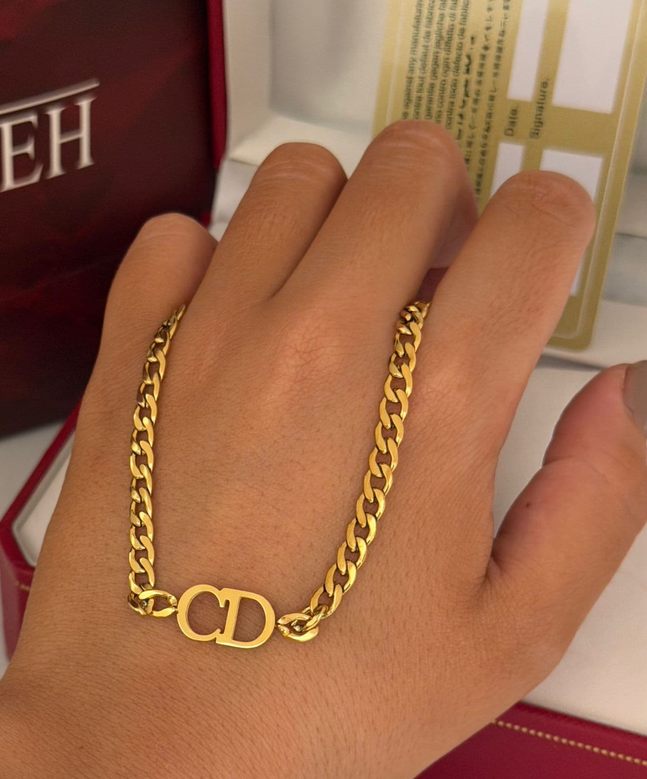 CD necklace