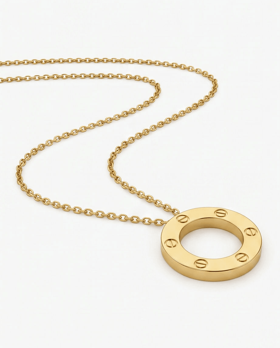 Cartier Love Necklace.